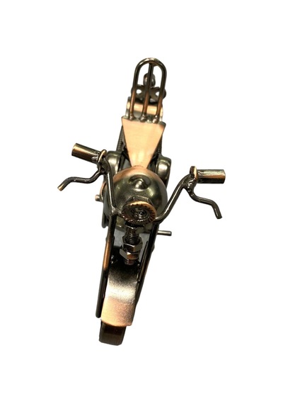 Eskitme Desenli Retro Metal Motor 709687