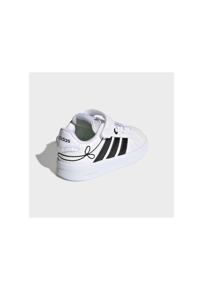 Adidas Grand Court 3.0 Girls El I Bebek Sneaker Kh9781 Beyaz