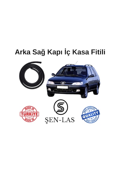 Peugeot 306 Station Wagon Şen-las Sağ Arka Kapı Fitili Şl15103