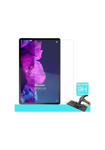 Microsonic Lenovo Uyumlu Tab P11 Tb-j606f Tempered Glass Cam Ekran Koruyucu