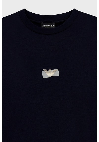 Emporio Armani Logolu % 100 Pamuk Bisiklet Yaka T Shirt Erkek T Shirt Em007040 Af10017 Ub118 Lacivert Emporio Armani Logolu % 100 Pamuk Bisiklet Yaka T Shirt Erkek T Shirt Em007040 Af10017 Ub118 Lacivert