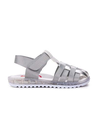 Kiko Kids Kız Çocuk Sandalet Arz 2348 Gümüş