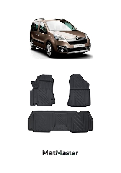 Citroen Berlingo 2015 Model 5d Ekstra Havuzlu Paspas