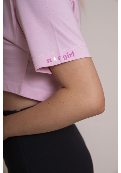 Afloow Delicate Kadın Pembe Oversize Kısa Kollu Crop Tişört %100 Pamuk Sırtı Baskılı Disco Top Tasarımı, Günlük Rahat Stil, Sokak Modası Pembe Afloow Delicate Kadın Pembe Oversize Kısa Kollu Crop Tişört %100 Pamuk Sırtı Baskılı Disco Top Tasarımı, Günlük Rahat Stil, Sokak Modası Pembe