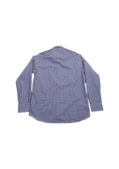 Giant Kareli Uzun Kol Erkek Gömleği - Modern Fit Lacivert