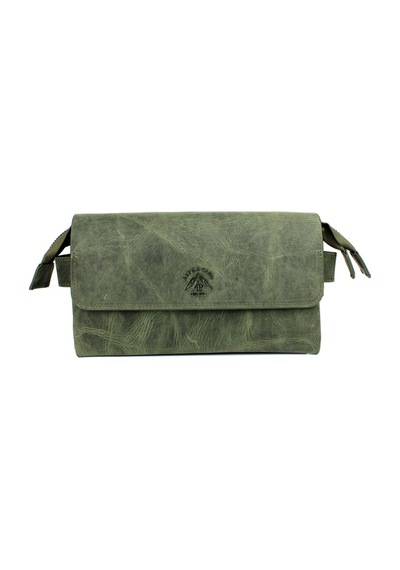 Alphaclub Bag Erkek Haki Renk Hakiki Deri El Ve Portföy Çantası