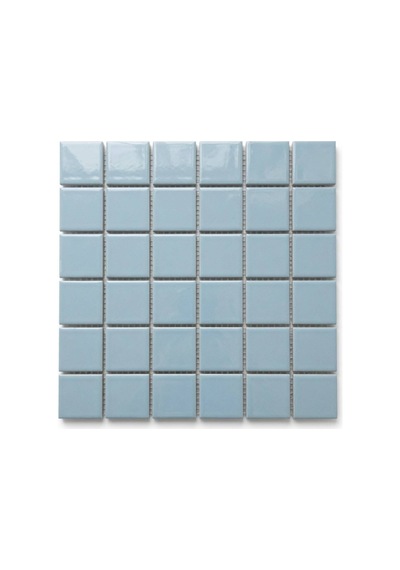 Vitra M5x5 Ral 2307015 Fileli Seramik Porselen Mozaik Açık Mavi 1 - K5056438