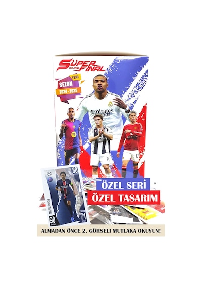 2025 Süper Final Mekanik Adamlar Özel Seri Futbolcu Kartları Toplam 450 Kart 150 Paket Ve Kutulu