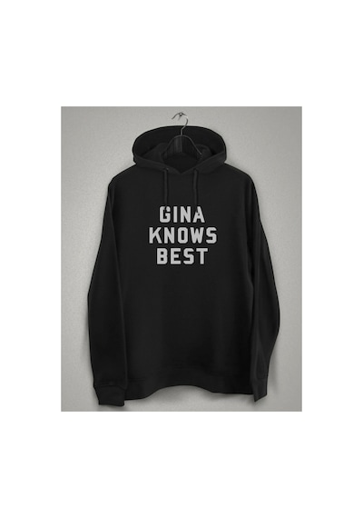 Tarzsokak Unisex Siyah Brooklyn Nine- Nine Gına Knows Best Baskılı Sweatshirt Tarzsokak Unisex Siyah Brooklyn Nine- Nine Gına Knows Best Baskılı Sweatshirt