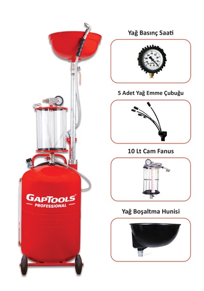 Gaptools Karterden Yağ Emme Hunili Gpk103