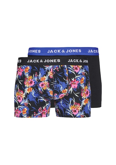 Jack & Jones Botanic Erkek 2'li Boxer 12275326-b Siyah