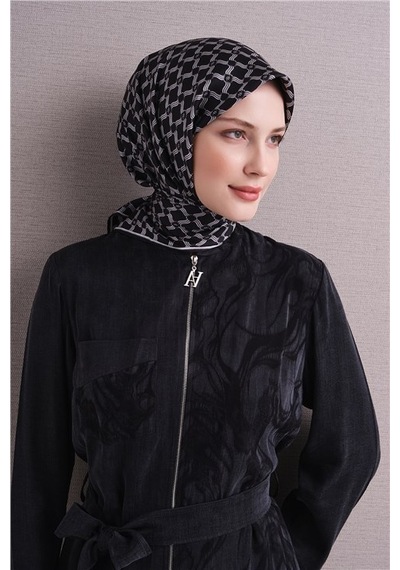 Armine Saf İpek Twill Eşarp 9636d 58 Lila Pembe