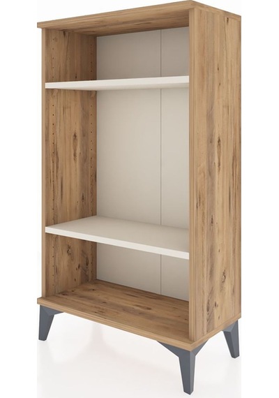 Arges Komodin 2 Raflı 60x30x106 Çam-aytaşı Atlas Çam
