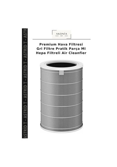Premium Hava Filtresi Gri Filtre Pratik Parça Mi Hepa Filtreli Air Cleanfier