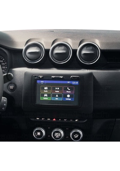 Dacia Duster 2021-2022 Uyumlu 8 İnç Navigasyon 9h Nano Ekran Koruyucu