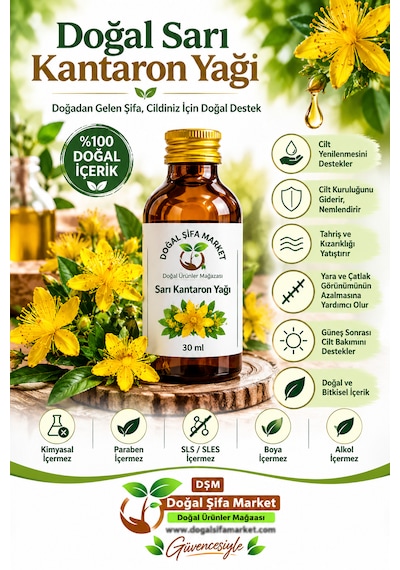 Sarı Kantaron Yağı 30 Ml