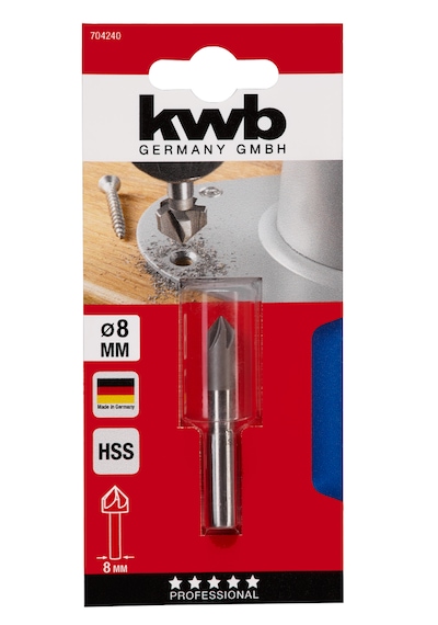 Kwb Metal Havşa Açma Ucu 8 Mm - 49704240