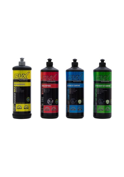Dvx Single Step Wax 3'ü 1 Arada Pasta Cila Boya Koruma. 1 L Dvx