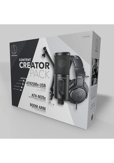 Audio-technica Creator Pack, Siyah