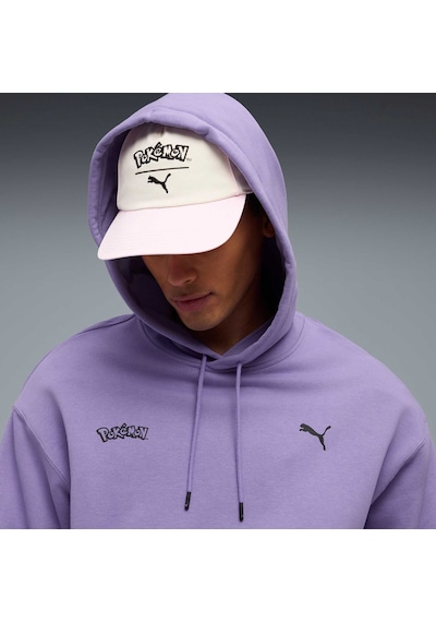 Puma X Pokémon Graphıc Erkek Geniş Kesim Kapüşonlu Sweatshırt 634915 29 Mor