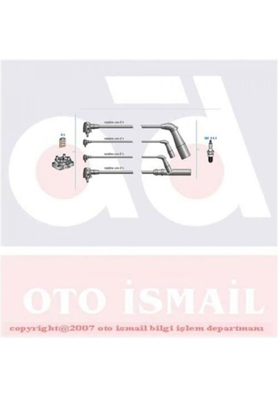 Depomıx Buji Kablo Tk Corolla 1.3 Krbrtr Ae100 92-97