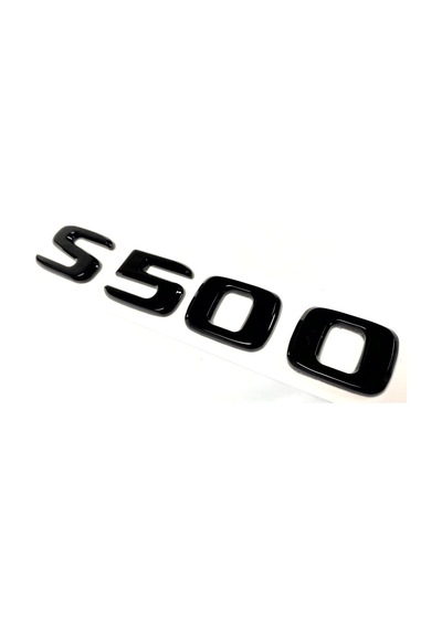 S 500 Piano Black Bagaj Yazısı 3m 3d Abs