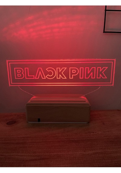 Blackpink 16 Renk K-pop Gece Lambası Çok Renkli