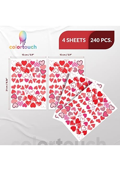 Colortouch Kalpli Çıkartmalar - Hediyelerinizi Süslemek Ve Paketlemek İçin Yüksek Kaliteli Çıkartmalar - 112 Adet Farklı Boyutlarda Ve Farklı Formlarda Çıkartmalar Colortouch Kalpli Çıkartmalar - Hediyelerinizi Süslemek Ve Paketlemek İçin Yüksek Kaliteli Çıkartmalar - 112 Adet Farklı Boyutlarda Ve Farklı Formlarda Çıkartmalar