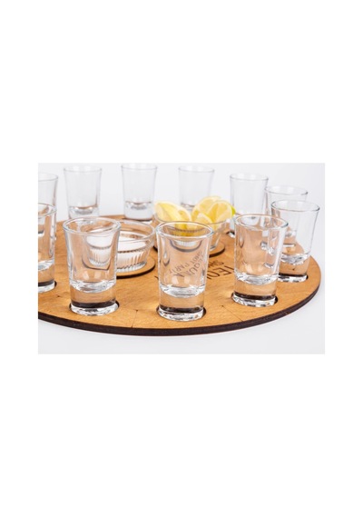 Micro Wood Tekila Tepsisi, Tekila Shot Party, Tekila Bardağı Genel