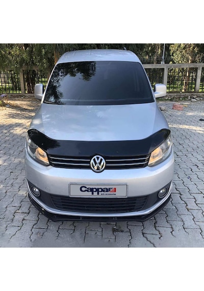 Cappafe Vw Caddy Ön Kaput Koruyucu Rüzgarlık 4Mm Abs 2010-2015