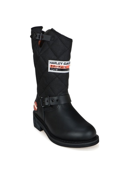 Harley Davidson Harley-Davidson Loconia 644 Hakiki Deri Black Yağlı Deri Unisex Ç Siyah