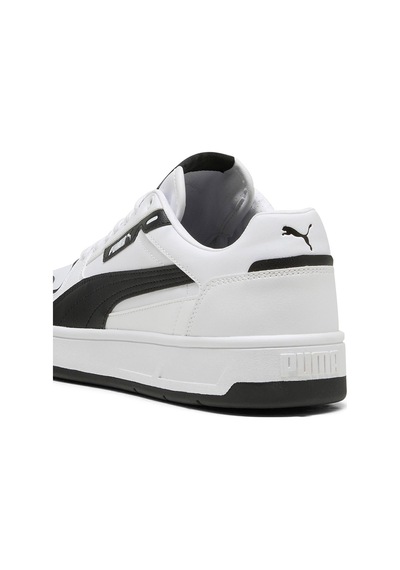Puma Court Classic Street Beyaz Erkek Sneaker White Black Beyaz - Siyah
