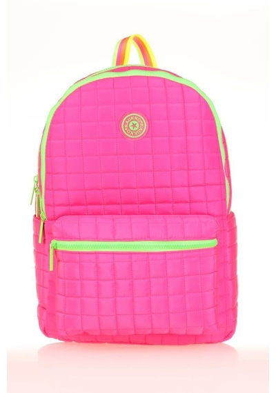 Kaukko Quilted Sırt Çantası Pink K1771