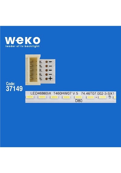 Sanyo Le116s12fm 46'' 2 Adet Tv Led Bar Tvnizin İçindeki Led Barla Aynısı Olduğunu Görmeden Almayınız. Led Bar Ürünlerinde Paket Açıldığında İade Kabul Edilmemektedir.