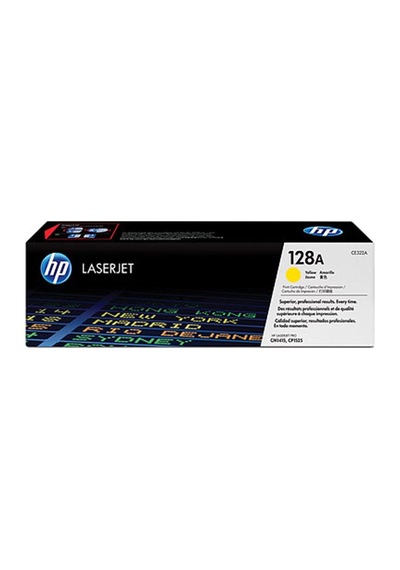 Hp 128a Yellow Sarı 1.300 Sayfa Toner Ce322a Kdo
