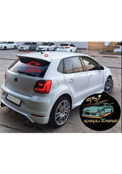 Volkswagen Polo Gt Bagaj Spoyler 2009-2017 Fiberglass Boyasız