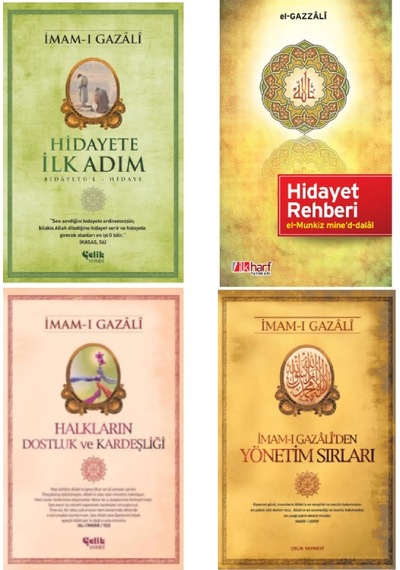 İmam-ı Gazali Serisi Hidayete Ilk Adım-Hidayet Rehberi 4'lü Set