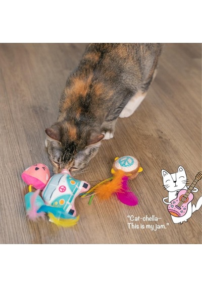 Festival Catnipli Kedi Çiğneme Oyuncağı 3' Lü Paket