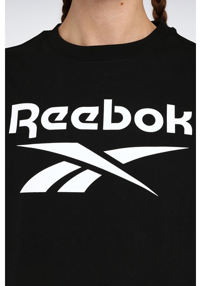 Reebok New Id Reg Crp Tee Siyah Kadın Kısa Kol T-shirt SIYAH