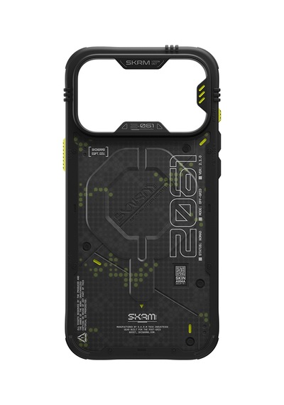Apple Uyumlu iPhone 18 Pro Max Uyumlu Kılıf M-safe Şarj Özellikli Airbag Tasarımlı Skinarma Vigor Xe Kapak Gri