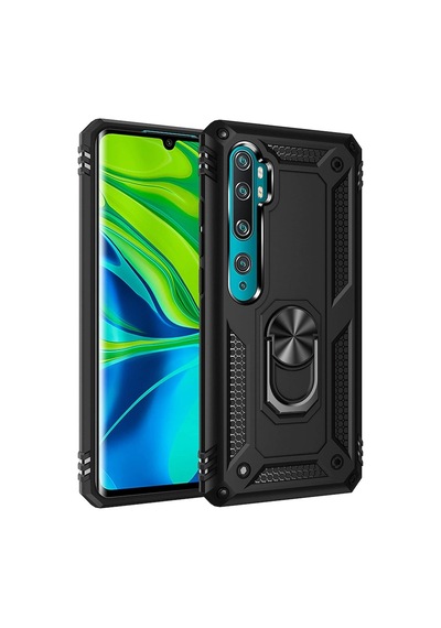 Xiaomi Mi Note 10 Kilif Selfie Yüzüklü Tutuculu Koruyucu 171165886 - Renk / Kirmizi