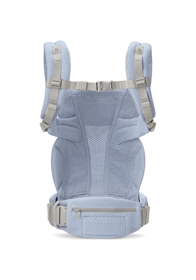 Ergobaby Omni Deluxe Mesh (Serane Blue) , 4 Farklı Taşıma Pozisyonlu Ergonomik Kanguru , 0-4 Yaş