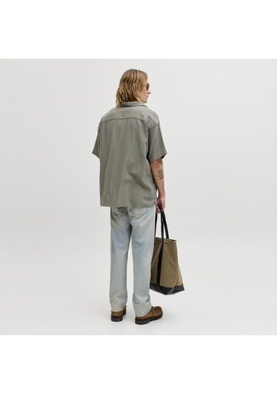 Jack & Jones Erkek Resort Yaka Gömlek - Liam - 12288912 Vetiver
