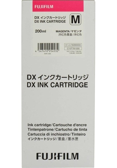 Dx100 Yazıcı İçin Fujifilm Mürekkep Kartuşu Magenta Beyaz