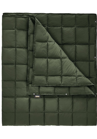 Haegs Kamp Battaniyesi - Dış Mekan Hafif Kompakt Seyahat Yorganı Kamp Yürüyüş Outdoor Şal, Battaniye 200-150 Cm Haki