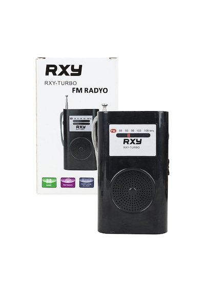 Roxy Rxy-turbo Cep Tipi Mini Analog Fm Radyo