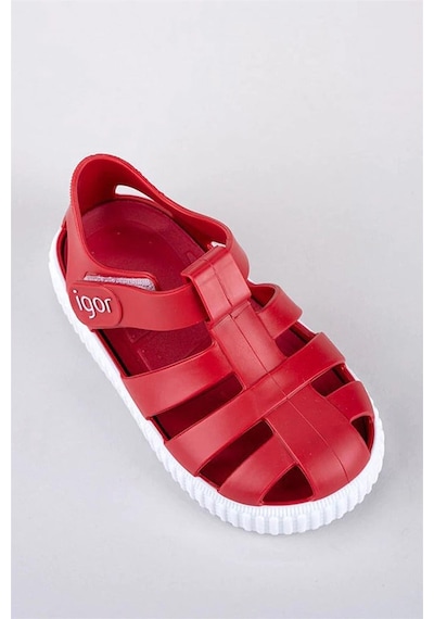 Igor Çocuk Cırtlı Sandalet S10289 Nıco 005-rojo