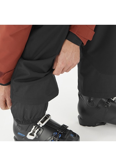 Salomon Salomon Untracked Pant Erkek Siyah Kayak Pantolonu 27412