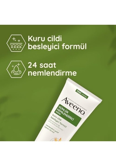 , Günlük Nemlendirici Krem 100ml, Beyaz-yeşil