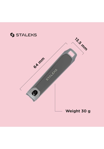 Staleks Beauty & Care 50 Mat Saplı Ve Törpülü Tırnak Makası Küçük